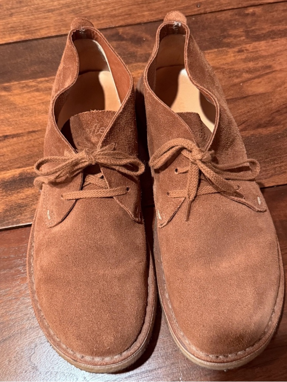 Astorflex Whiskey Beige Suede Greenflex Desert Chukka Boots Italian men’s 42 - Picture 8 of 14